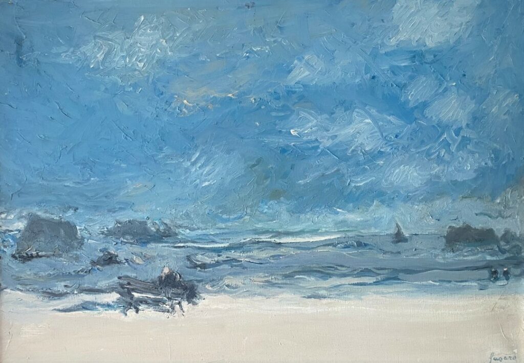 Jean FUSARO "nuages aux Sables d'Or"