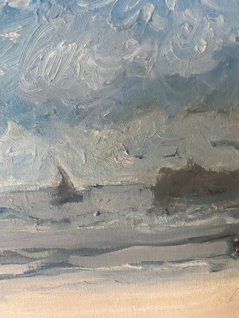 Jean FUSARO "nuages aux Sables d'Or"