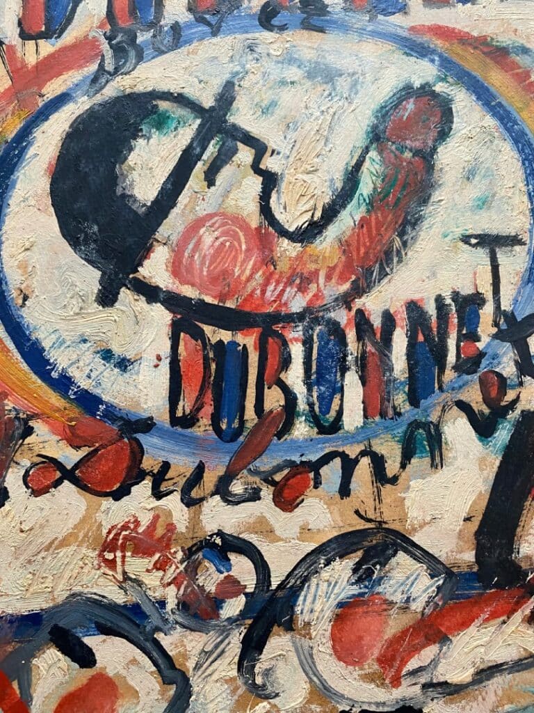 Dubonnet bar des sports Armand AVRIL (détail)