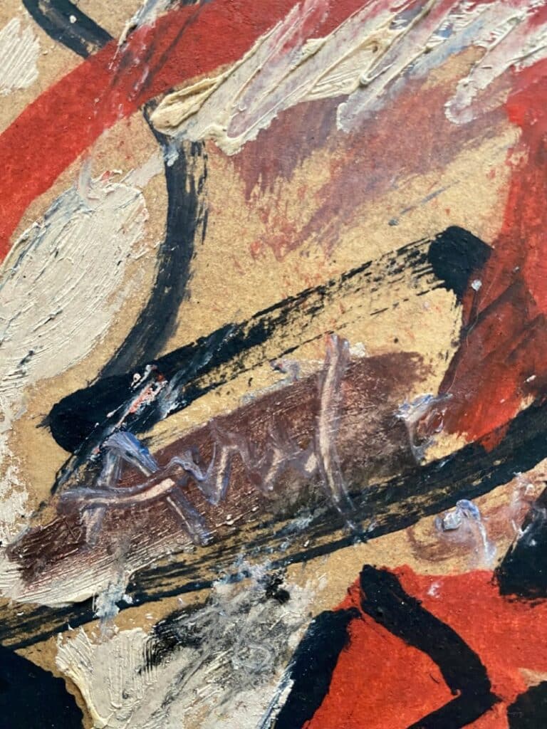 Dubonnet bar des sports Armand AVRIL (détail)