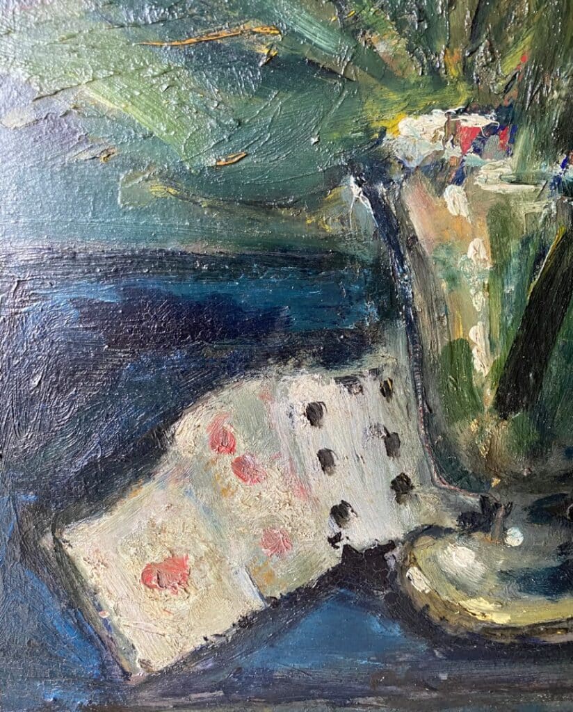 bouquet et cartes Erich SCHMID