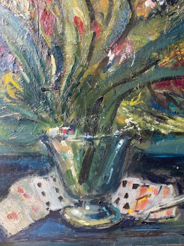 bouquet et cartes Erich SCHMID