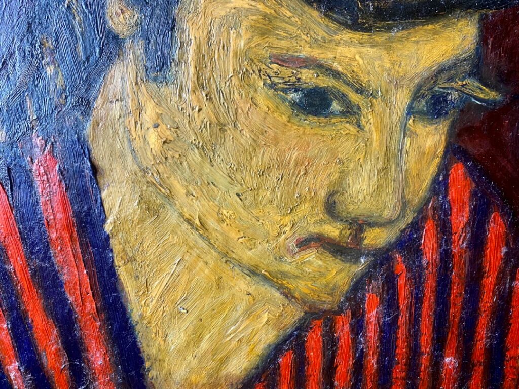 portrait de jeune homme Joannès Veimberg portrait de jeune homme Joannès Veimberg