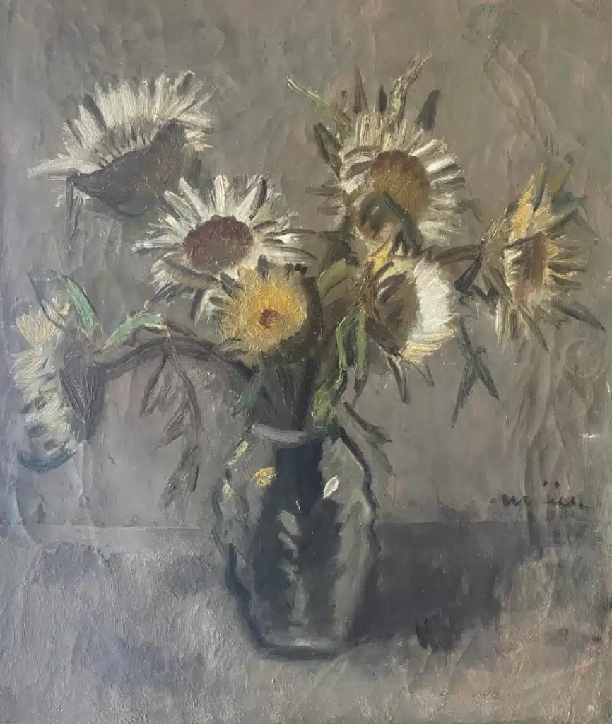 bouquet de fleurs Henri Vieilly