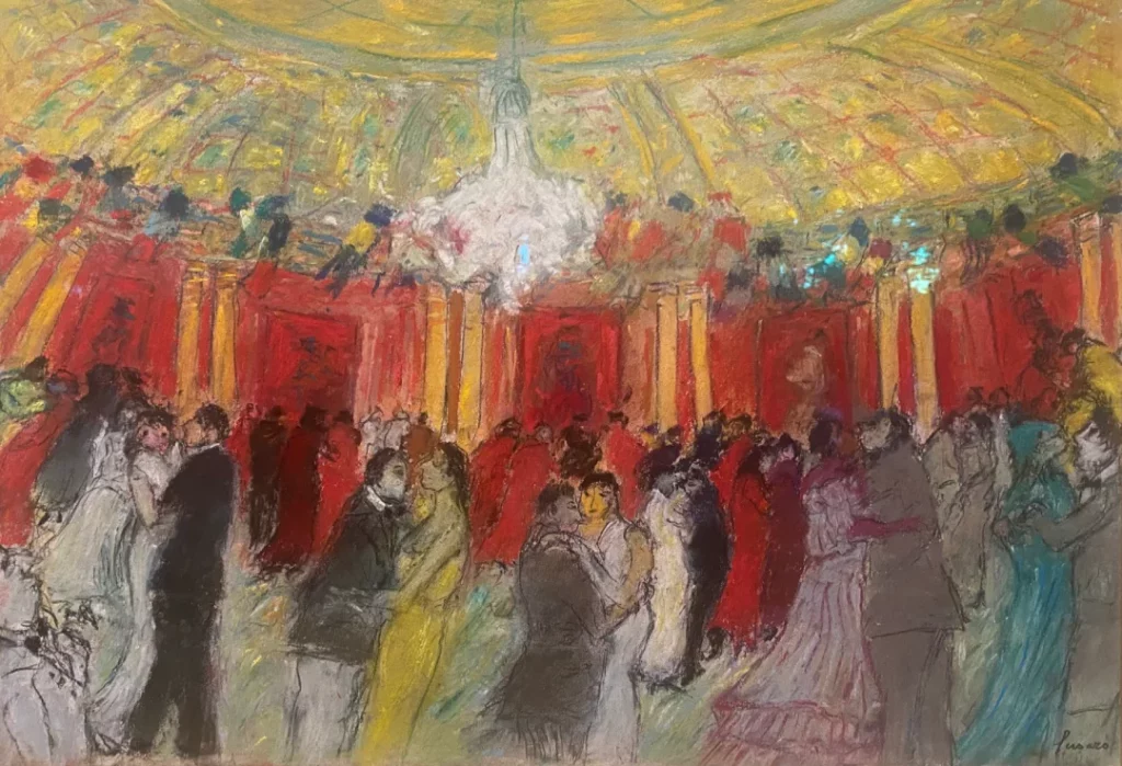 Jean Fusaro "Nice, Bal au Negesco"