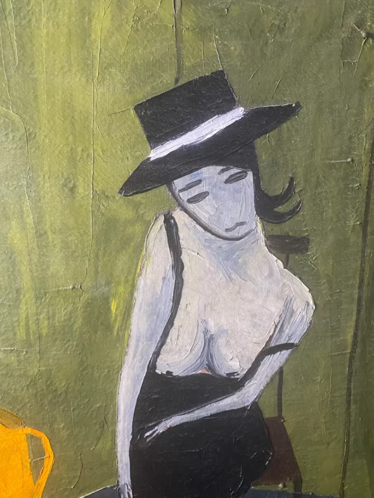 nu M-T BOURRAT 1960 (détail)