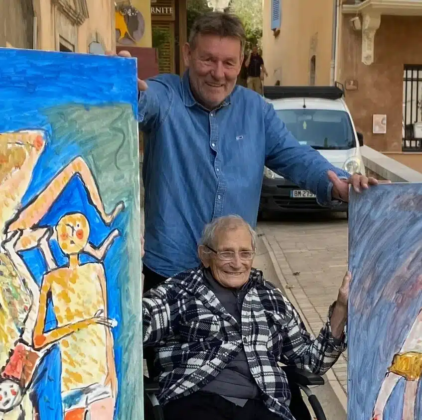 Armand Avril à Cotignac en octobre 2025 Armand Avril à Cotignac en octobre 2025