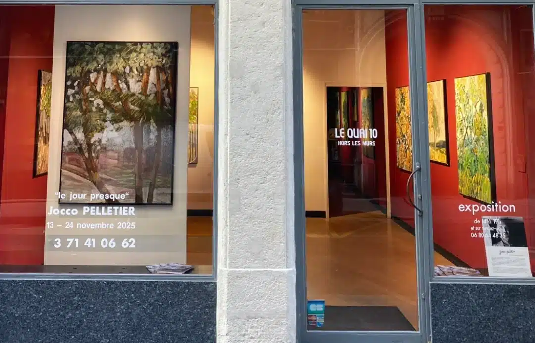 galerie LE QUAI 10 "hors les murs" rue Auguste-Comte à Lyon galerie LE QUAI 10 "hors les murs" rue Auguste-Comte à Lyon