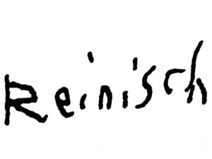 signature Werner REINISCH