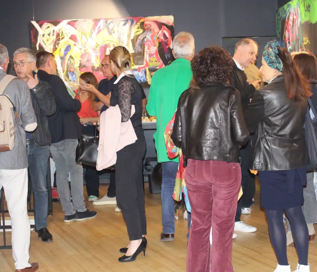 vernissage expo Werner REINISCH