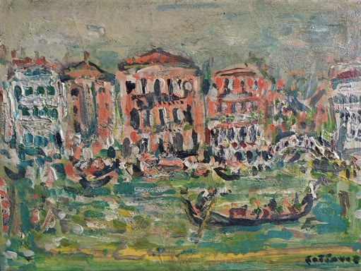 André COTTAVOZ vue de Venise